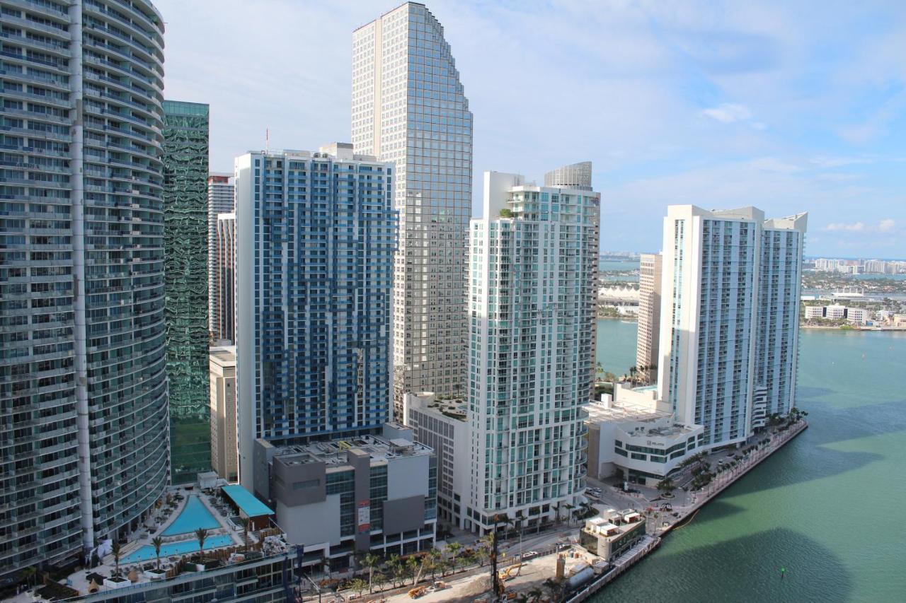 Luxury 5-Star Condo @37Th Floor In Icon Brickell 2B/2B Miami Eksteriør bilde