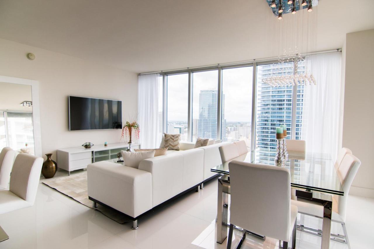 Luxury 5-Star Condo @37Th Floor In Icon Brickell 2B/2B Miami Eksteriør bilde